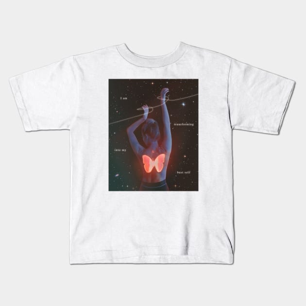 METAMORPHOSIS Kids T-Shirt by thestarscollector